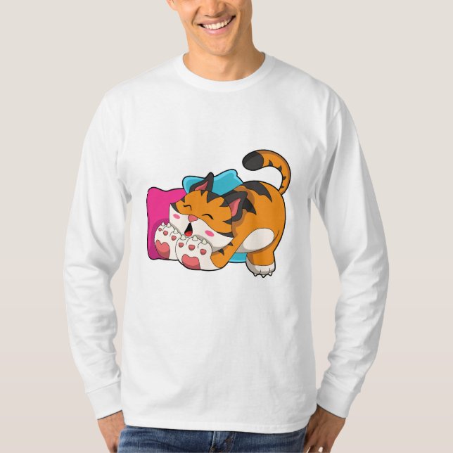 Camiseta Tigre cansado (Anverso)