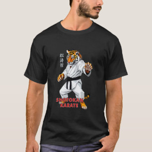 Camiseta Tigre clásico de karate Shotokan