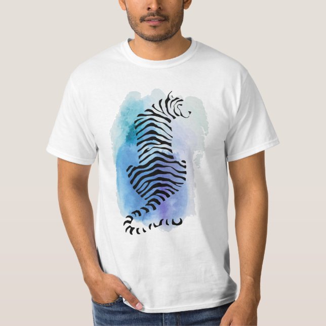 Camiseta Tigre colorido (Anverso)