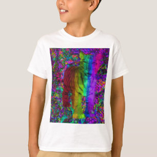 Camiseta Tigre colorido
