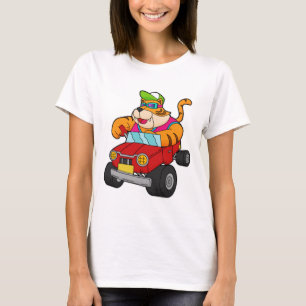Camiseta Tigre con auto