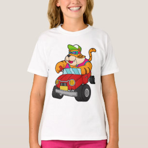 Camiseta Tigre con auto