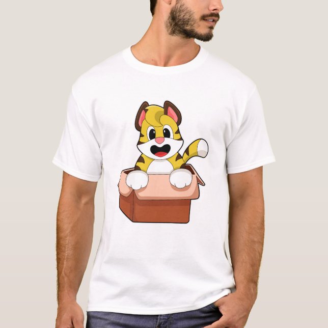 Camiseta Tigre con caja (Anverso)