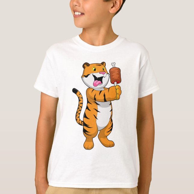 Camiseta Tigre con carne (Anverso)