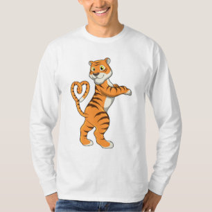 Camiseta Tigre con corazón