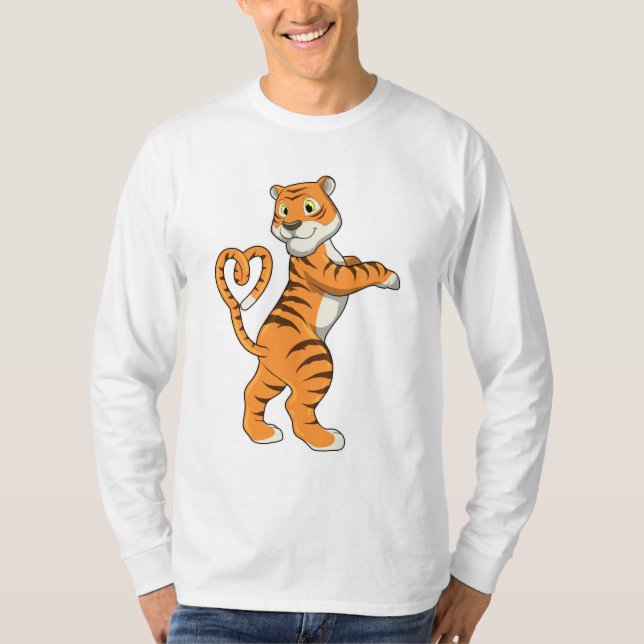 Camiseta Tigre con corazón (Anverso)