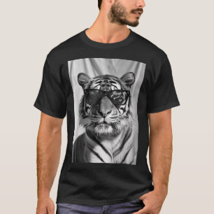 Camiseta Tigre con gafas de sol foto animal de Guay Jungle