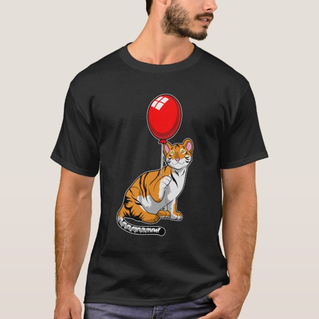 Camiseta Tigre con globo (Anverso)