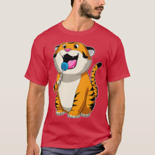 Camiseta Tigre con Lollipop