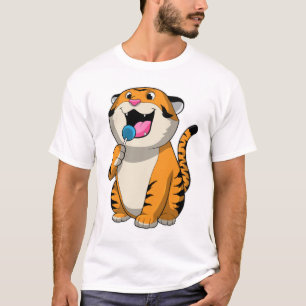 Camiseta Tigre con Lollipop