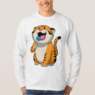 Camiseta Tigre con Lollipop