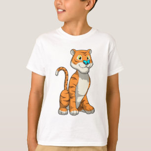 Camiseta Tigre con mariposa