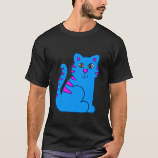 CAMISETA TIGRE COREY AÑOS 80 AZUL TIGRE ADORABLE
