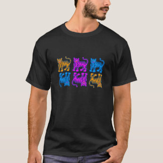 CAMISETA TIGRE COREY AÑOS 80 MULTI TIGRE HORIZONTAL