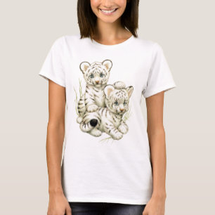 Camiseta Tigre Cubs blanco lindo