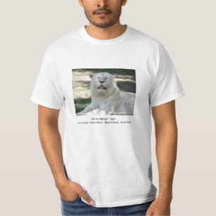 Camiseta Tigre de Bengala blanco