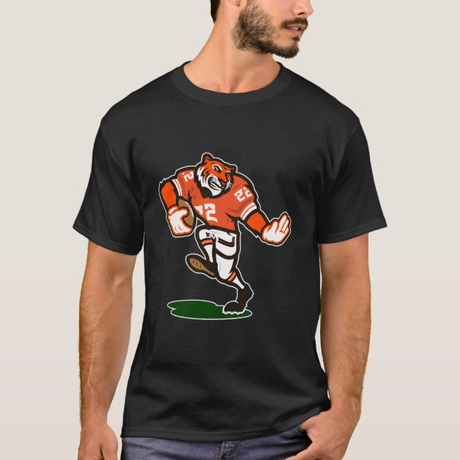 Camiseta Tigre de Bengala en ejecución (Anverso)