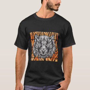 Camiseta Tigre de Bengala frente al tigre de honor de Benga
