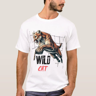 Camiseta Tigre de gato salvaje