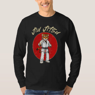 Camiseta Tigre de Jiu Jitsu Brasileño y Grappling