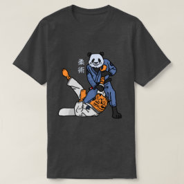 Camiseta Tigre de Jiu-Jitsu Panda agarrando camisas