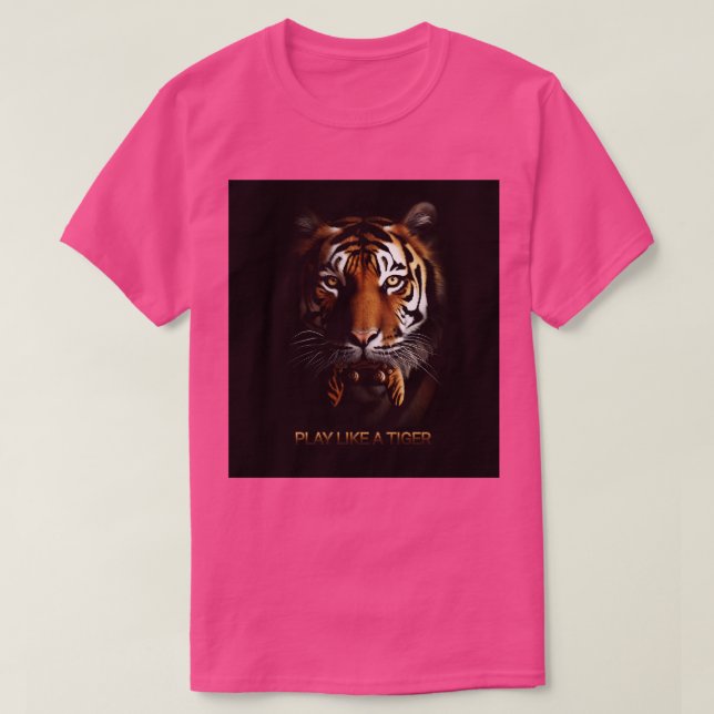 Camiseta Tigre de juego (Diseño del anverso)