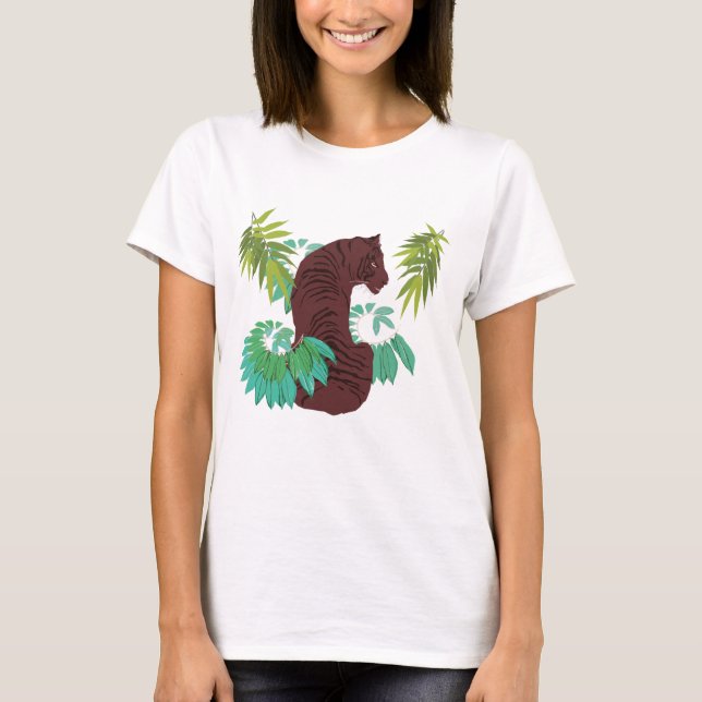 Camiseta Tigre de la jungla (Anverso)