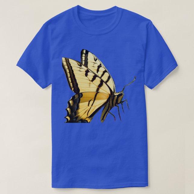 Camiseta Tigre de mariposa amarilla (Diseño del anverso)