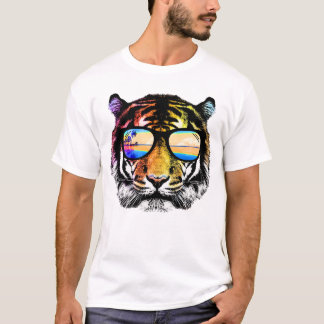Camiseta Tigre de safari de verano