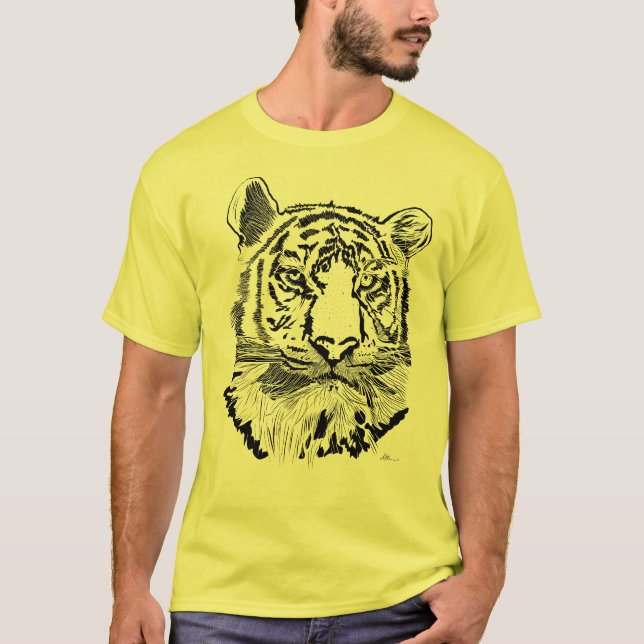 Camiseta Tigre de Siberia (Anverso)