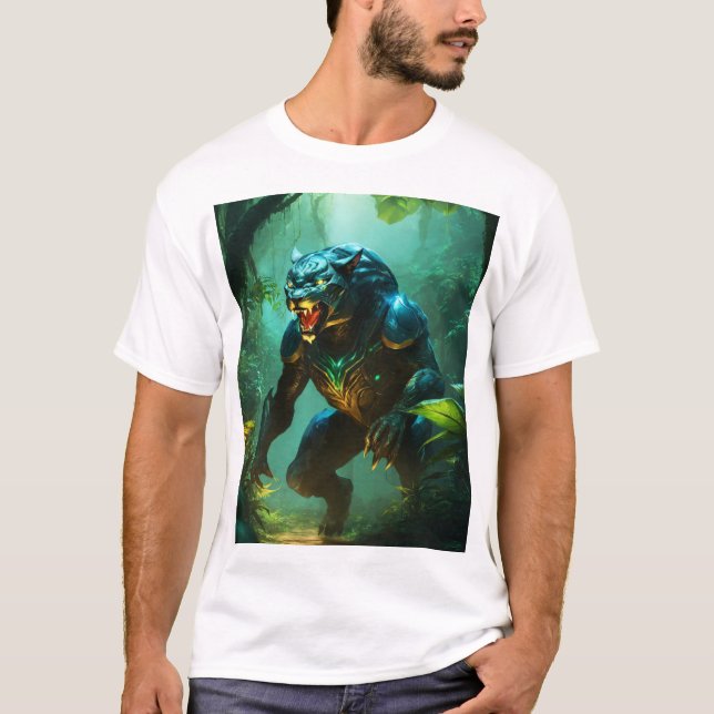 Camiseta Tigre de Smilodon: (Anverso)