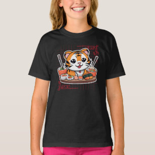 Camiseta Tigre de sushi servido