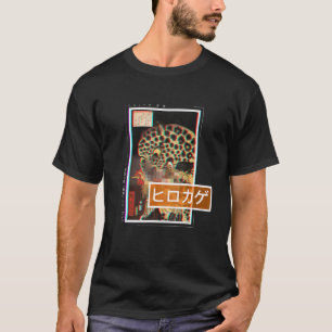Camiseta Tigre de vintage Hirokage japonés Tattoo Lofi Vapo