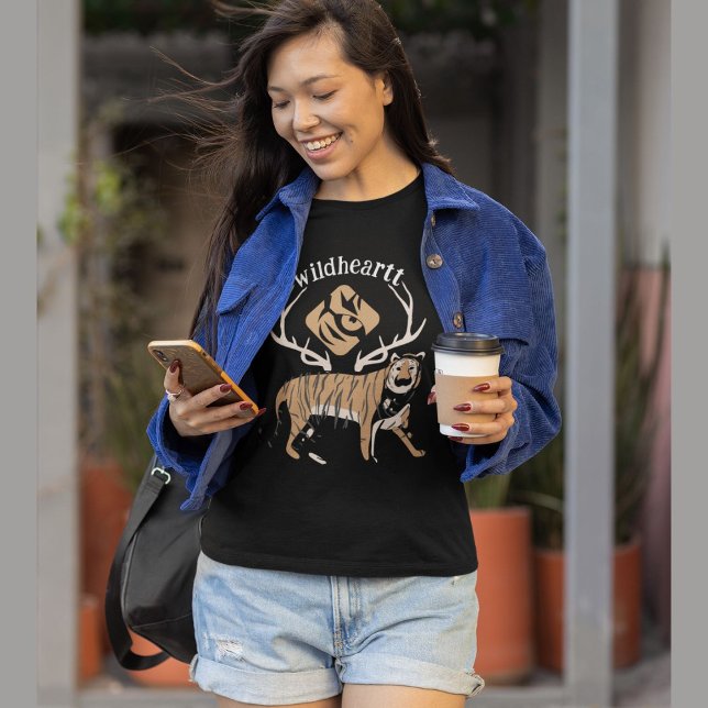 Camiseta Tigre del corazón salvaje (Subido por el creador)