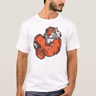 Camiseta Tigre del fútbol