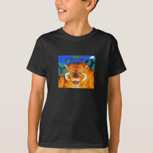 Camiseta Tigre del Himalaya, Tíbet, selva / arte antiguo