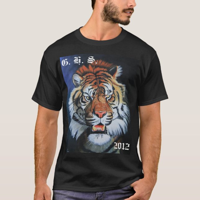 Camiseta Tigre del rugido (Anverso)