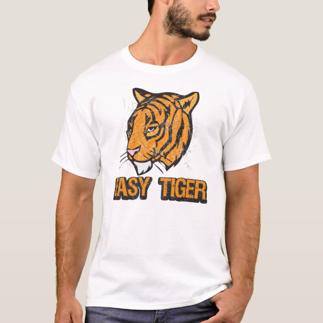Camiseta Tigre del vintage (Anverso)