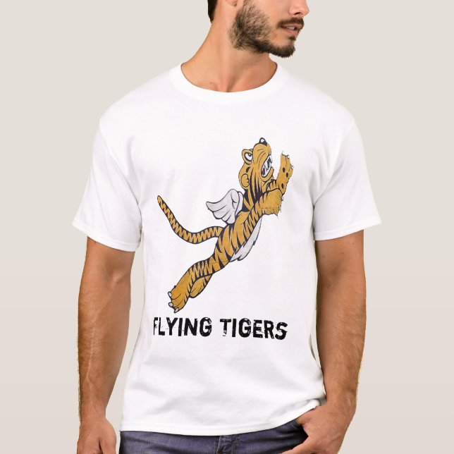 Camiseta Tigre del vuelo (Anverso)