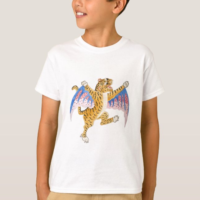 Camiseta Tigre del vuelo (Anverso)