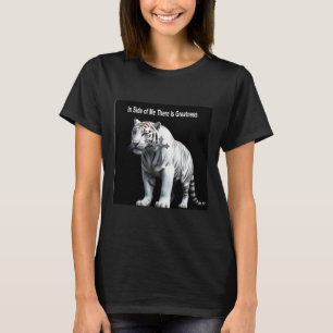 Camiseta Tigre - Dentro De Mí Hay Grandeza Pegatina 