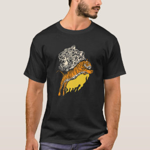 Camiseta Tigre Depredador Animal Salvaje Vida Silvestre Des