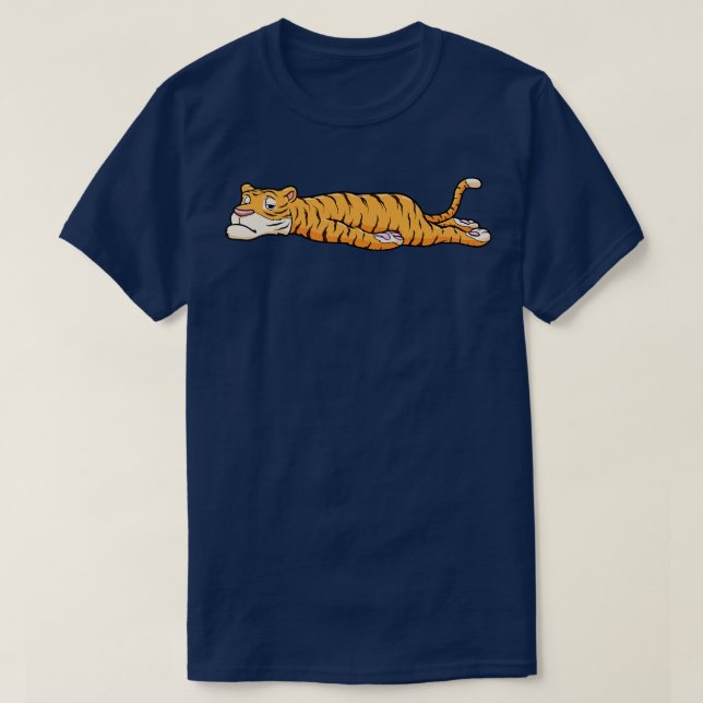 Camiseta Tigre descansando (Diseño del anverso)