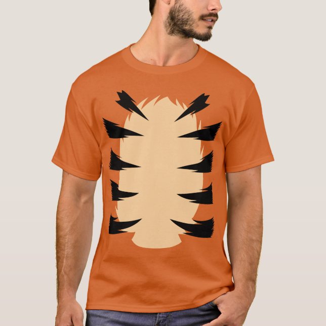 Camiseta Tigre disfrazado de tigre (Anverso)