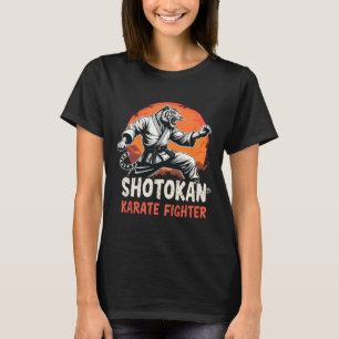 Camiseta Tigre, divertido K, luchador por las artes marcial