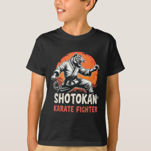 Camiseta Tigre, divertido K, luchador por las artes marcial