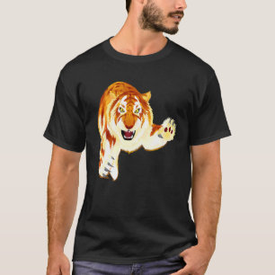 Camiseta Tigre dorado Panthera Tigris Rare Gato grande