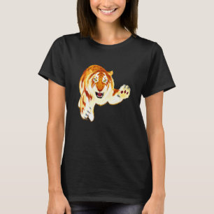 Camiseta Tigre dorado Panthera Tigris Rare Gato grande