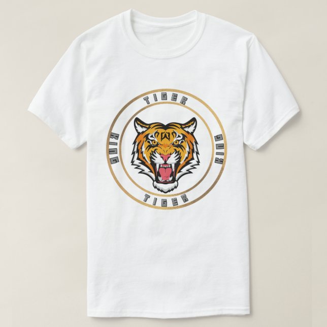 Camiseta Tigre el rey (Diseño del anverso)