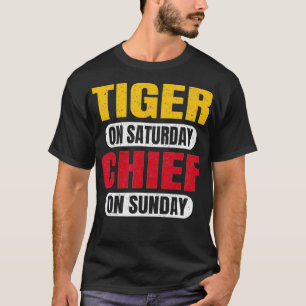 Camiseta Tigre El Sábado Jefe El Domingo Vint